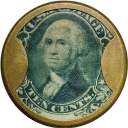 HB-84 EP-106 Scott-55 10¢ Burnett's Standard