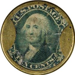 HB-92 EP-108a Scott-62 10¢ Arthur M. Claflin