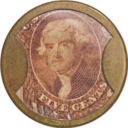 HB-102 EP-74 Scott-72 5¢ Drake's Plantation