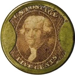 HB-112 EP-76 Scott-80 5¢ Ellis McAlpin & Company