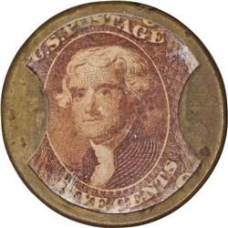 HB-118 EP-76a Scott-86 5¢ G.G. Evans Extremely