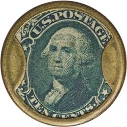 HB-119 EP-113 Scott-87 10¢ G.G. Evans Choice