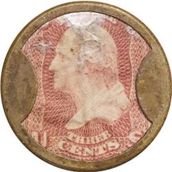 HB-121 EP-45 Scott-89 3¢ Gage Brother & Drake