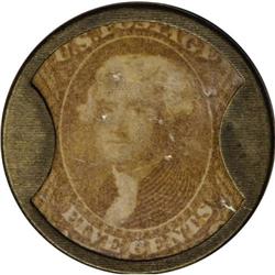 HB-131 EP-78 Scott-96a Reed JG05Y 5¢ J. Gault