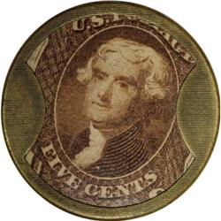 HB-132 EP-79 Scott-96a 5¢ J. Gault Extremely