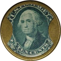 HB-133 EP-116 Scott-97 10¢ J. Gault About