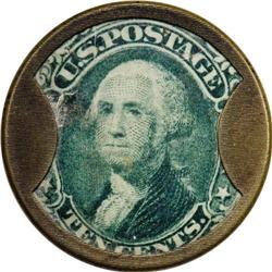 HB-134 EP-117 Scott-97a Reed-JG10RB 10¢ J. Gault