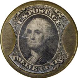 HB-136 EP-149 Scott 98a 12¢ J. Gault Ribbed