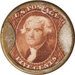 HB-145 EP-80 Scott-104 Reed-HO05 5¢ L.C. Hopkins