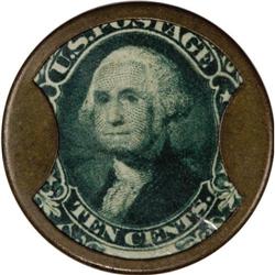 HB-163 EP-120 Scott-116 10¢ Kirkpatrick & Gault