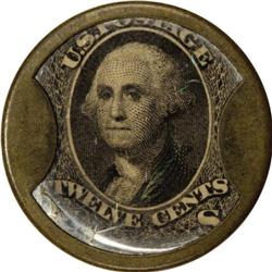 HB-164 EP-152 Scott-117 12¢ Kirkpatrick & Gault