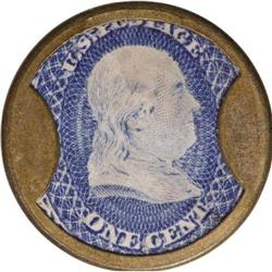 HB-176 EP-21 Scott-129 1¢ Mendum's Family Wine