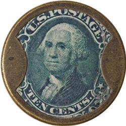 HB-180 EP-123 Scott-132a 10¢ Mendum's Family