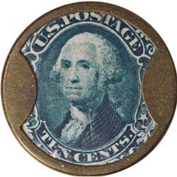 HB-180 EP-123 Scott-132a 10¢ Mendum's Family