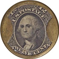 HB-184 EP-154 Scott-133 12¢ Mendum's Family Wine