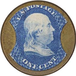 HB-182 EP-22 Scott-134 1¢ B. F. Miles Choice