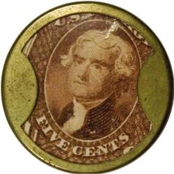 HB-183 EP-86 Scott-135 5¢ B. F. Miles About