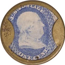 HB-184a EP-23 Scott-136 Reed-NO01 1¢ John W.