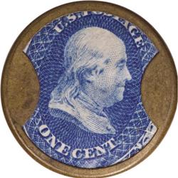 HB-211 EP-25 Scott-155 1¢ Shapker & Bussing