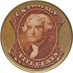 HB-218 EP-92 Scott-162 5¢ John Shilito & Co.