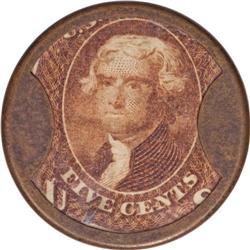 HB-218 EP-92 Scott-162 5¢ John Shilito & Co.