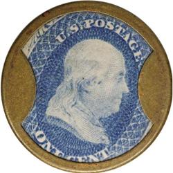 HB-234 EP-30 Scott-178 1¢ White the Hatter About