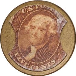 HB-236 EP-95 Scott-180 5¢ White the Hatter About