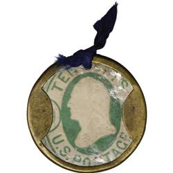 HB-153 Experimental 10¢ 1851 Envelope Stamp