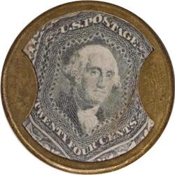 HB-60? EP-160a? Scott-unl. 24¢ Joseph L. Bates