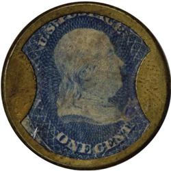HB-143? EP-17a? Scott-102? 1¢ L.C. Hopkins & Co.