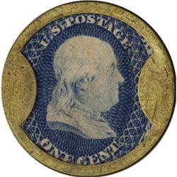 1¢ Lord & Taylor "Romain" Counterfeit.