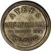 Image 2 : 2¢ Ayer's Sarsaparilla "Romain" Counterfeit.