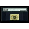 Image 2 : Fr. 1231 5c First Issue PMG Gem Uncirculated 65
