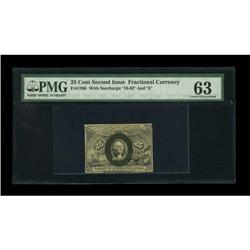 Fr. 1286 25c Second Issue PMG Choice