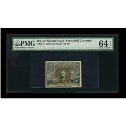 Fr. 1316 50c Second Issue PMG Choice