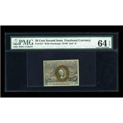 Fr. 1317 50c Second Issue PMG Choice