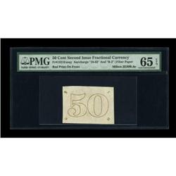 Milton 2E50R.4e 50¢ Second Issue PMG Gem