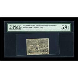 Fr. 1318 50c Second Issue PMG Poor 1.