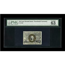 Fr. 1322 50c Second Issue PMG Choice