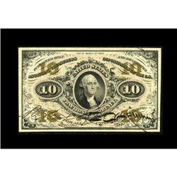 Fr. 1253 10¢ Third Issue Gem New.