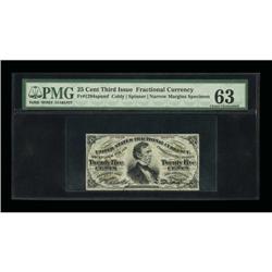 Fr. 1294sp 25c Third Issue PMG Choice