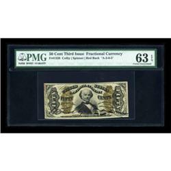 Fr. 1328 50c Third Issue Spinner PMG Choice