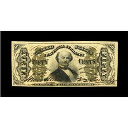 Fr. 1329 50c Third Issue Spinner New.