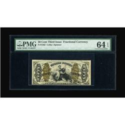 Fr. 1362 50c Third Issue Justice PMG Choice