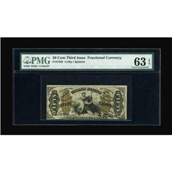 Fr. 1362 50c Third Issue Justice PMG Choice