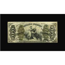 Fr. 1367 50c Third Issue Justice Extremely Fine.