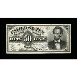 Fr. 1374 50c Fourth Issue Lincoln Choice About