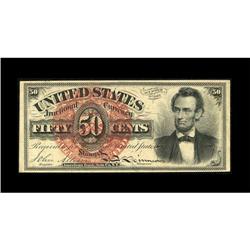 Fr. 1374 50¢ Fourth Issue Lincoln Choice About