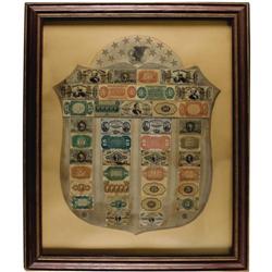 Gray Fractional Currency Shield.