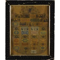 Gray Fractional Currency Shield.